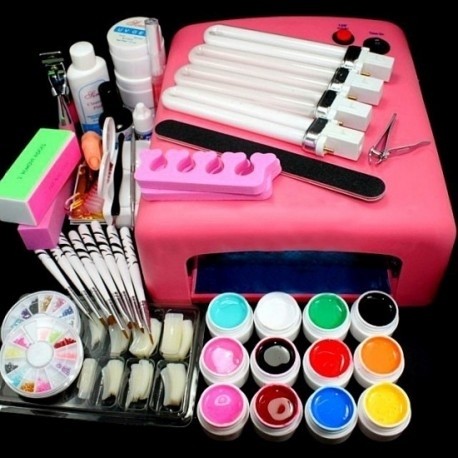 Set profesional manichiura constructii unghii cu gel