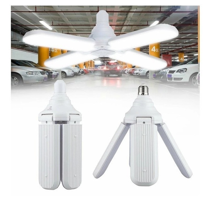 Bec LED 4 Extensii 48W Pliabil