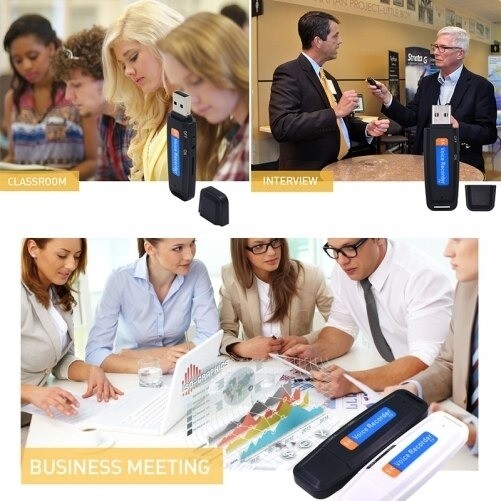 Reportofon tip stick usb, inregistrare audio