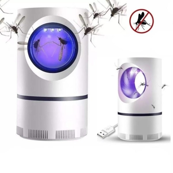 Promotie 1+1 Lampa UV anti insecte, USB, cu ventilator, pentru interior