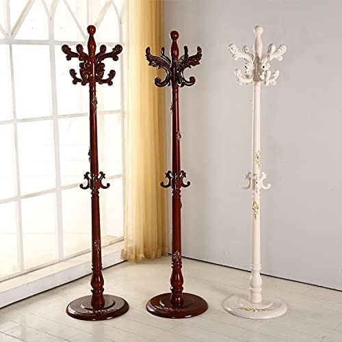 Cuier metalic tip pom pentru haine, aspect retro cu suport pentru pălării si eșarfe