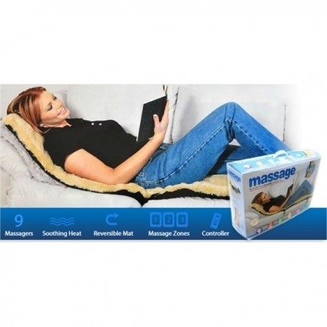 Saltea pentru masaj cu blana si incalzire