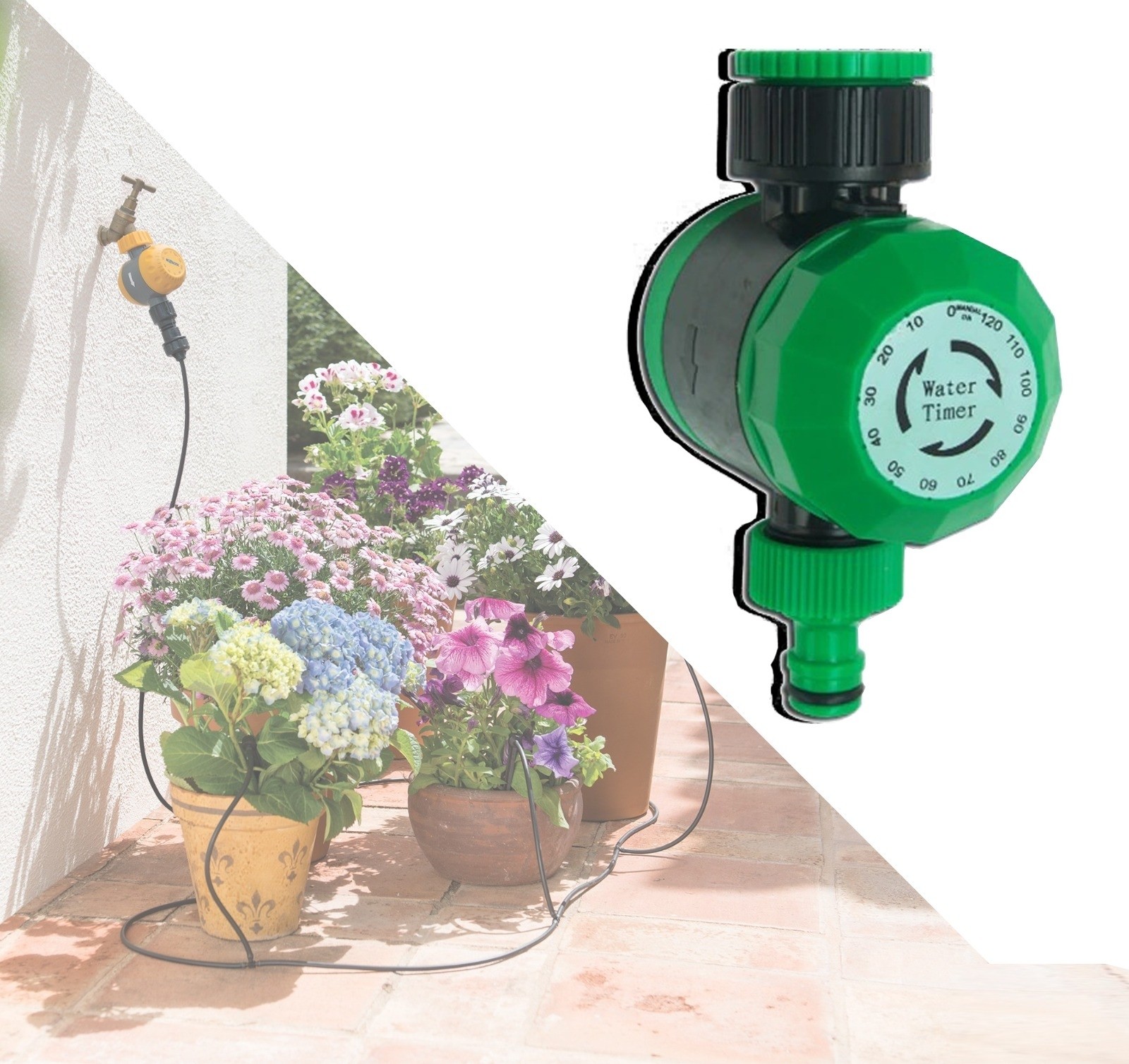 Programator mecanic pentru irigatii 3/4, 120 min