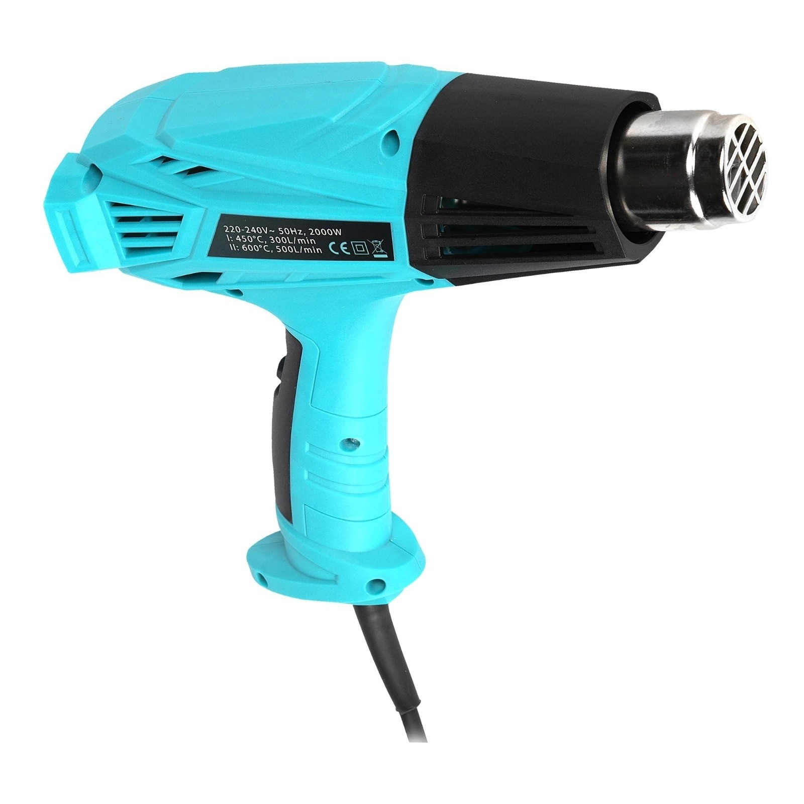 Pistol electric cu aer cald, 2000W, 2 trepte, 600ᵒC