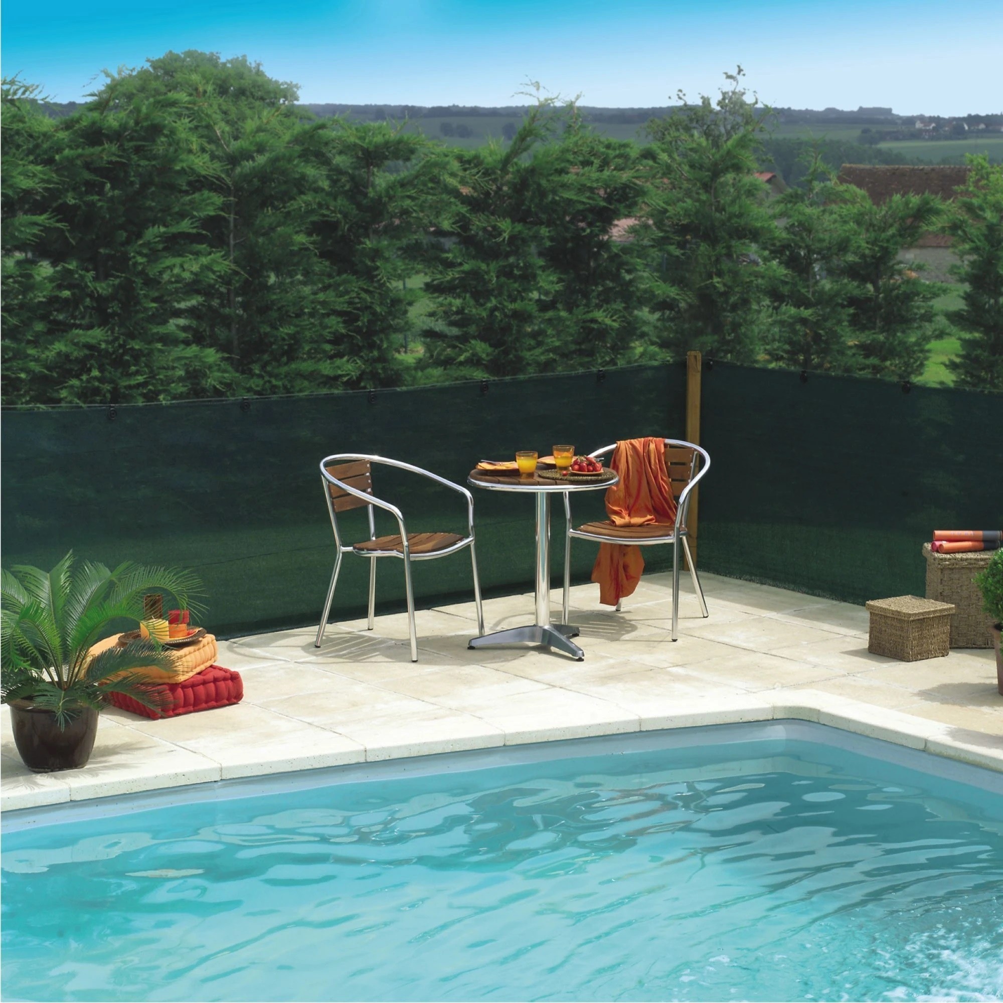 Plasa umbrire, polipropilena, inaltime 150 cm, lungime 10 m, grad de densitate/umbrire 85%