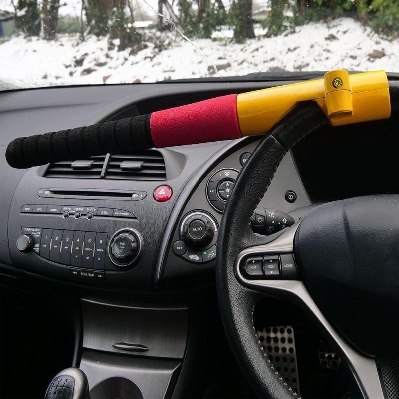 Antifurt auto pentru volan tip bata baseball