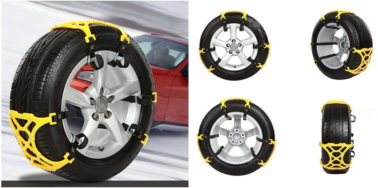 Trusa pentru iarna sistem antiderapant inlocuitor lanţ de zăpadă/polei, de cauciuc