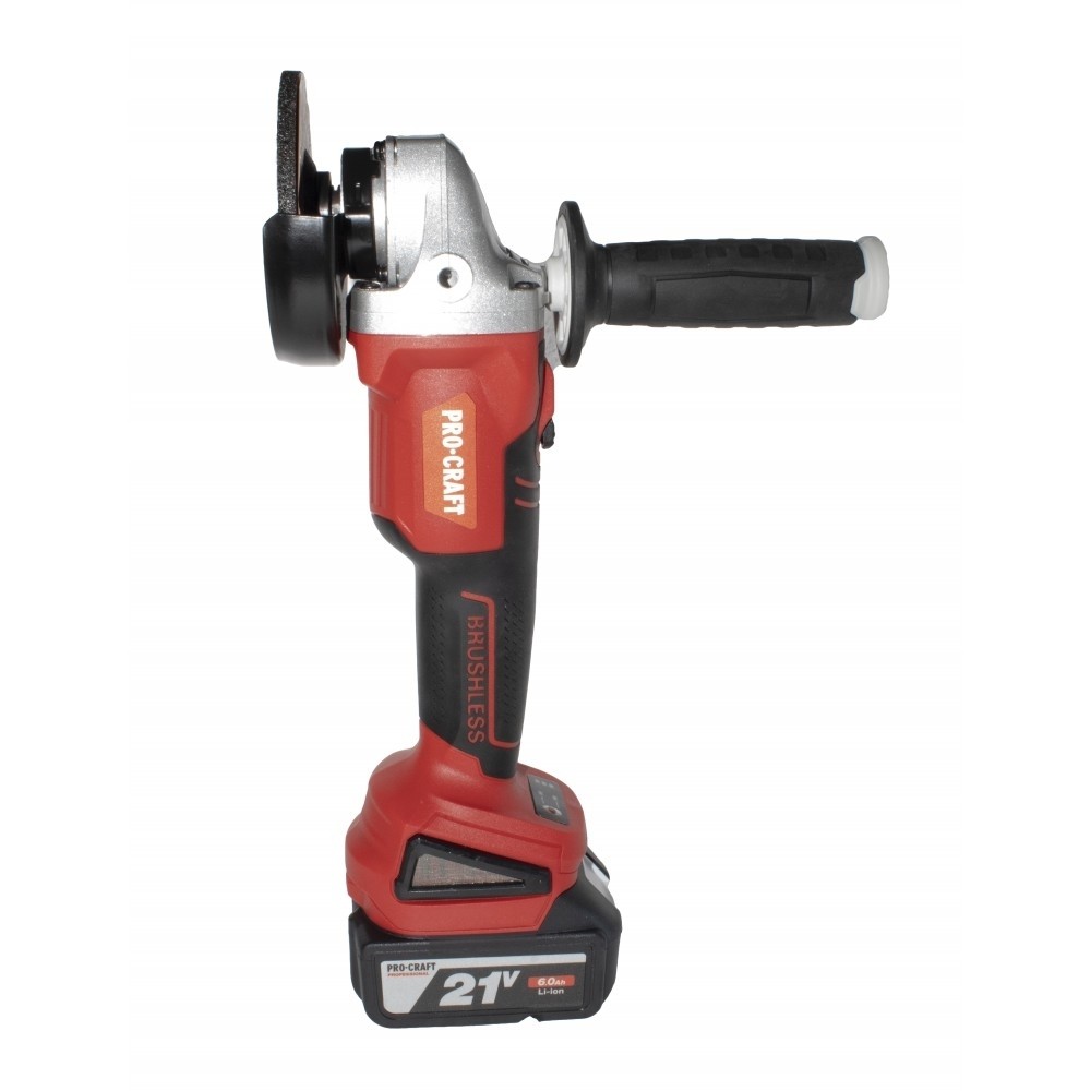 Flex cu acumulator (polizor unghiular) 21V, 6A, 8500RPM, 2 acumulatori inclusi, PWA216