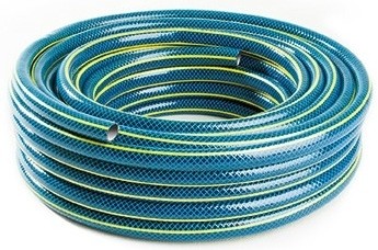 Furtun de gradina cu insertie, 1", 50 metri, 4 straturi, clasa 3 rezistenta, Bluebos Plus