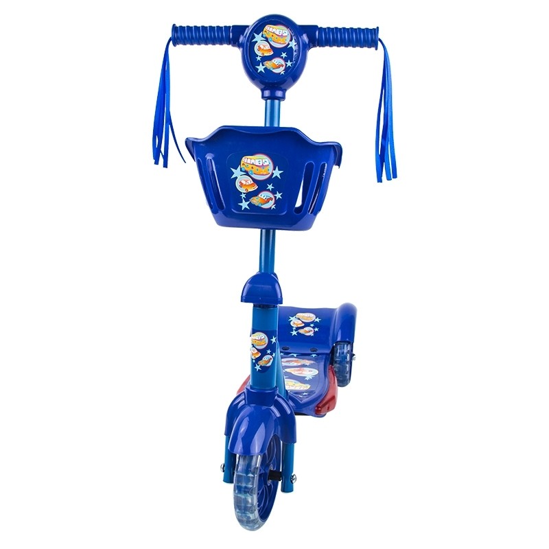 Trotineta pentru copii cu 3 roti, Cos Frontal.