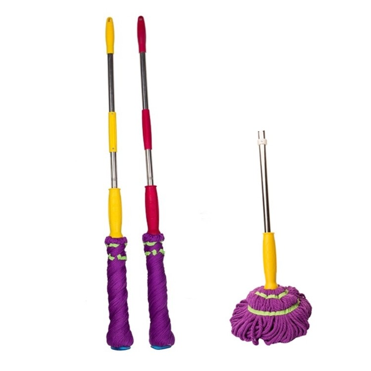 Mop cu microfibre si stoarcere usoara Twist Mop