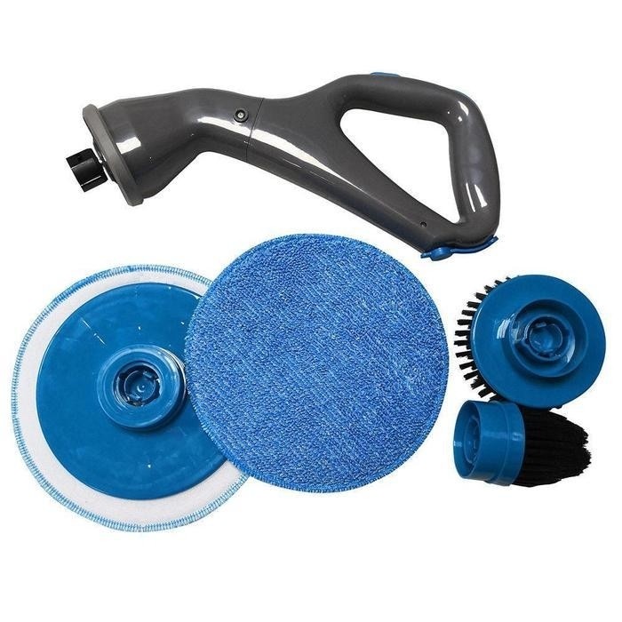 Perie electrica cu 3 capete si acumulator