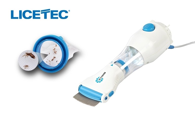 Dispozitiv tratament anti paduchi si paraziti Licetec V-Comb