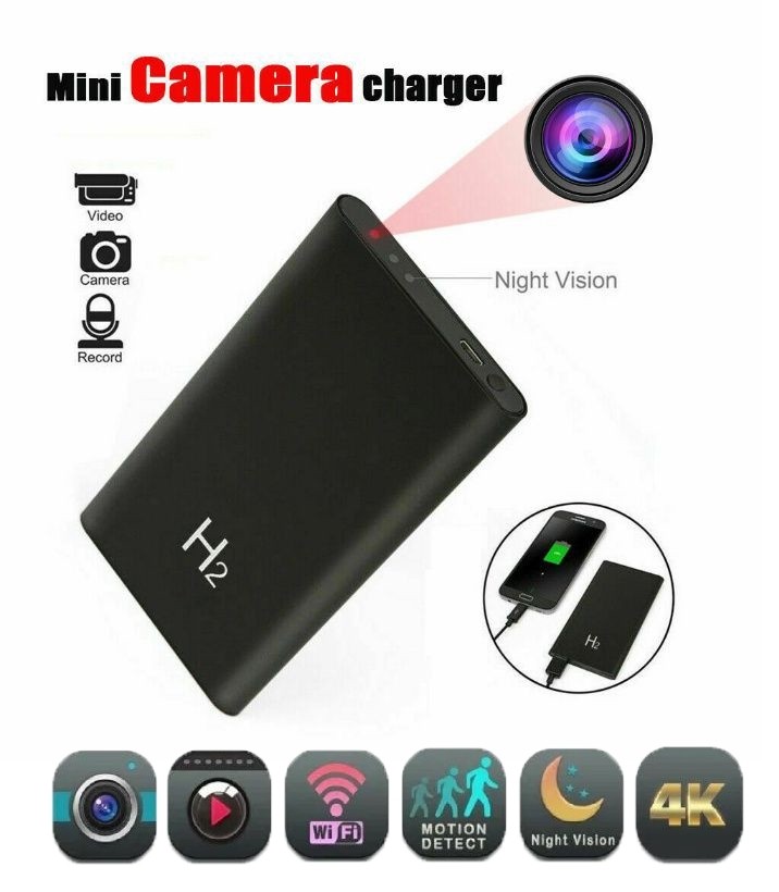 Camera ascunsa spion tip Baterie externa
