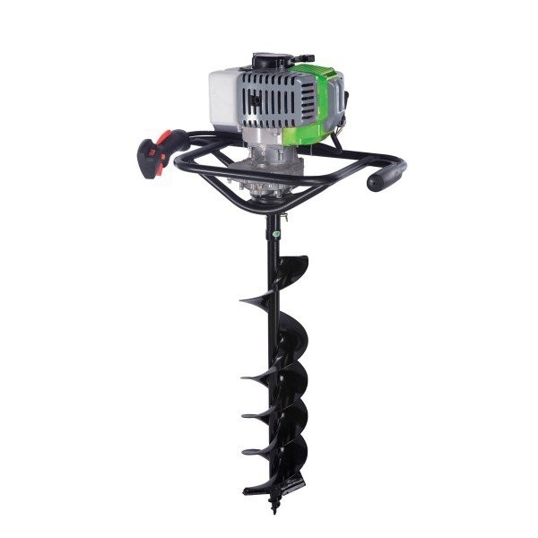 Motoburghiu motor 52 cm3 cu diametru burghiu 100 mm