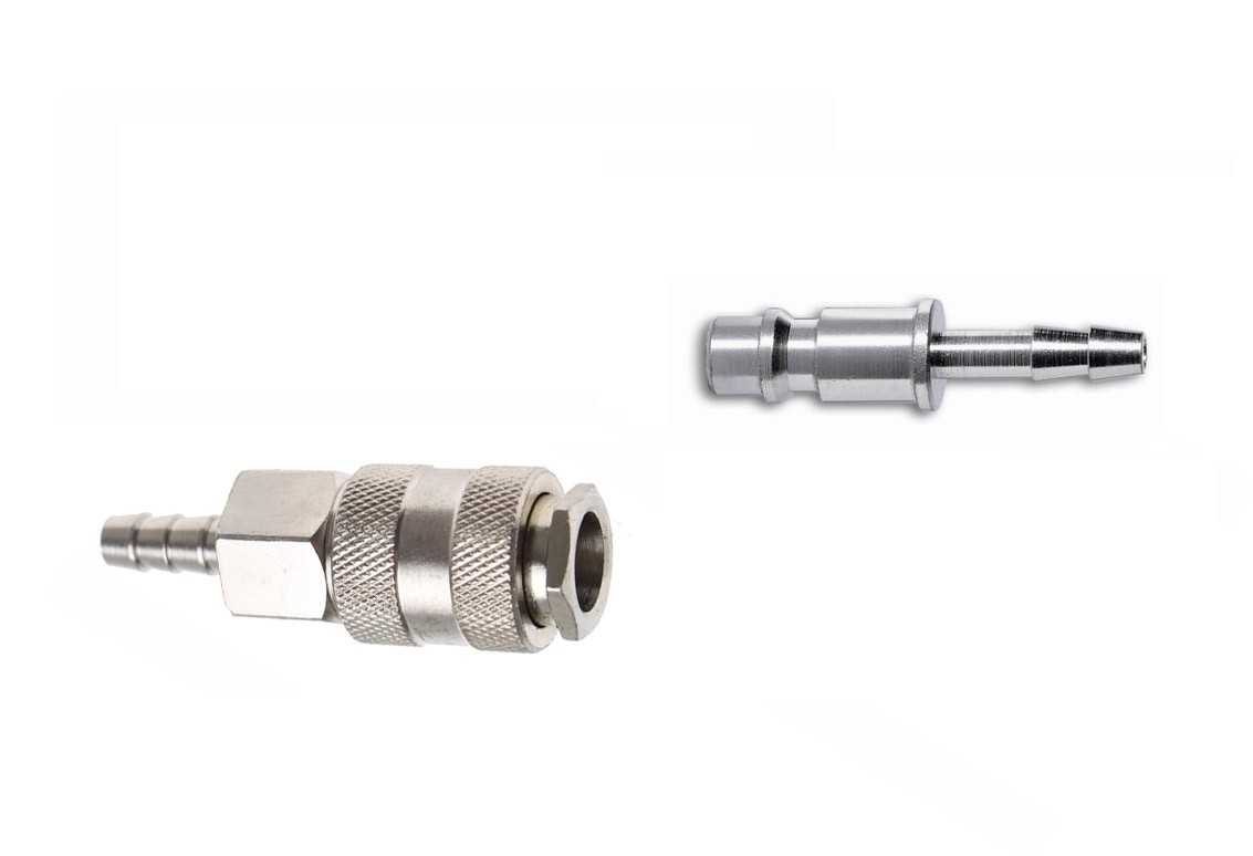 Mufa cupla rapida aer comprimat cu stut furtun diametrul Ø6