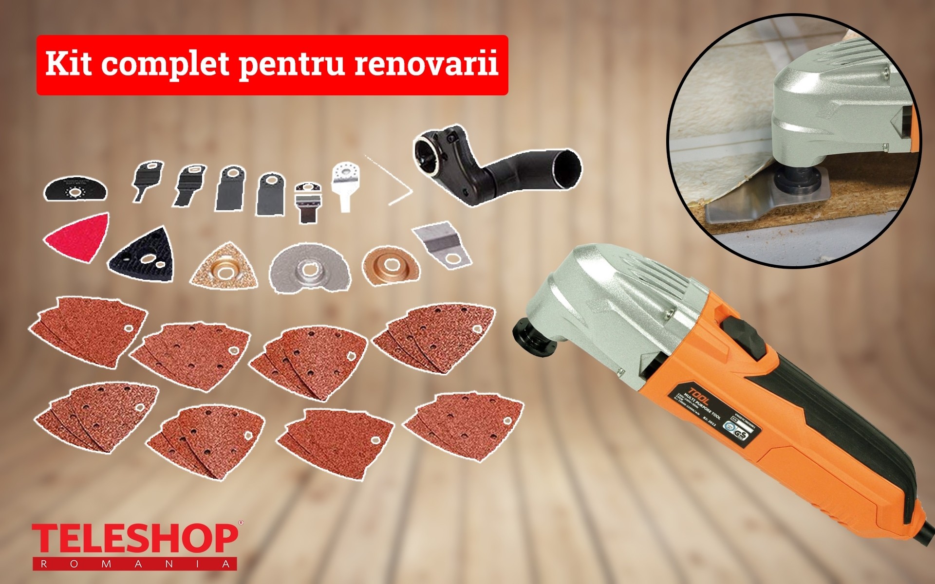 Kit complet pentru renovarii