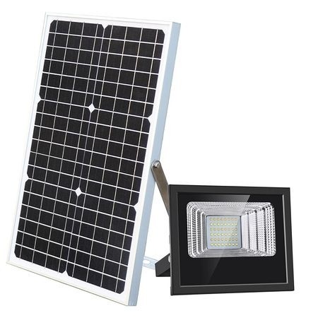 Proiector stradal 80 W, Panou Solar, Telecomanda, IP67