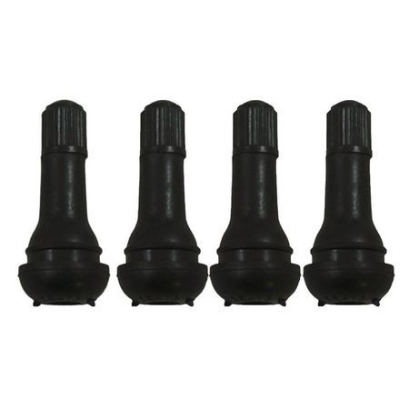 Set 10 valve TR413 Germany tubeless cu ventil si capacel auto moto