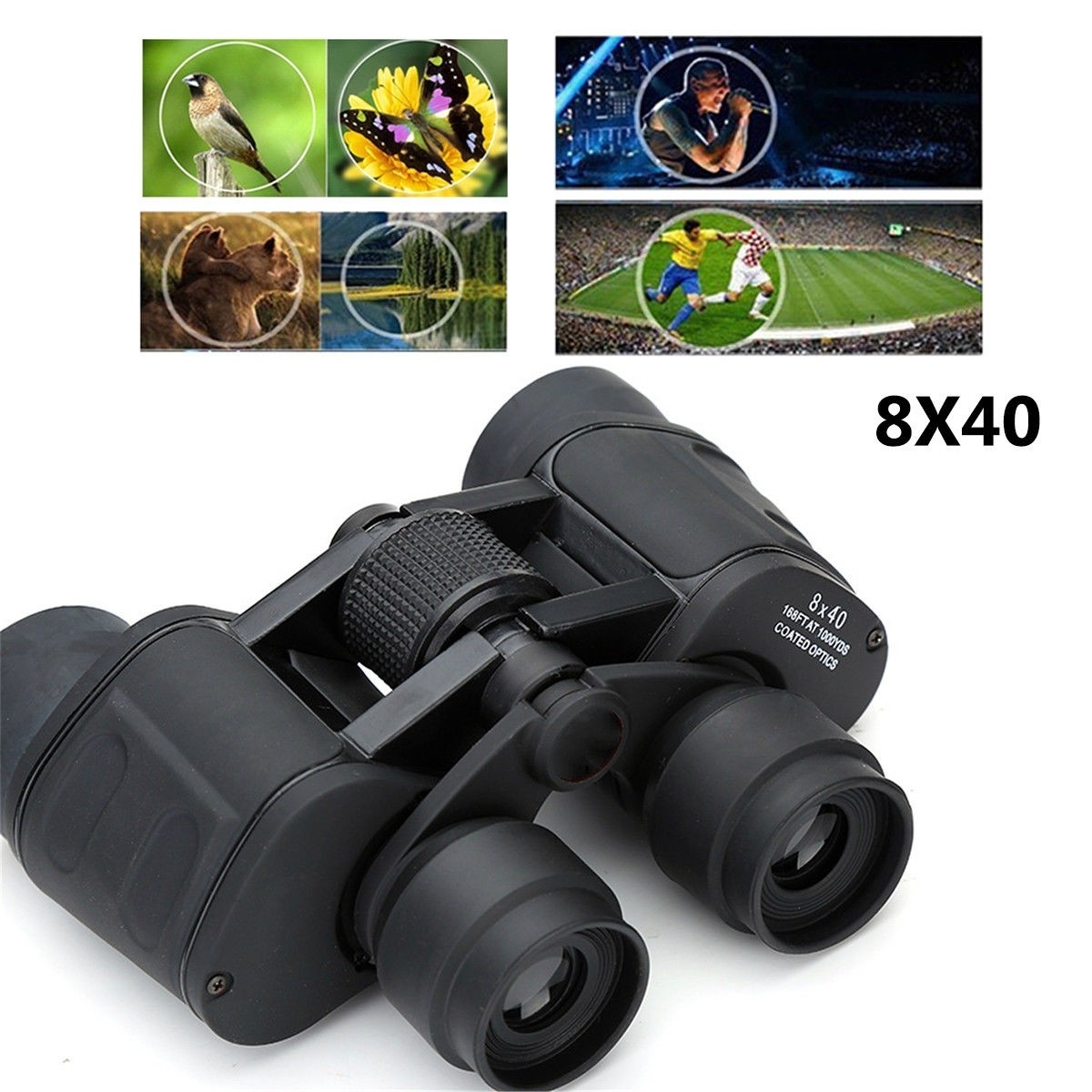 Binoclu Hunter 8x40 168/1000M