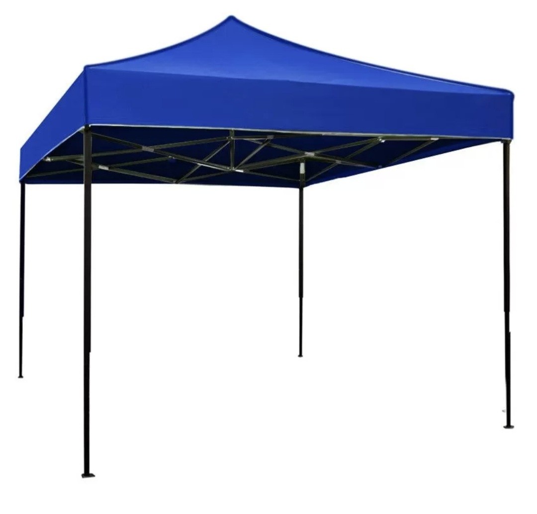 Cort Pavilion 3x3m Pliabil Cadru Metal pentru Curte, Gradina, Evenimente
