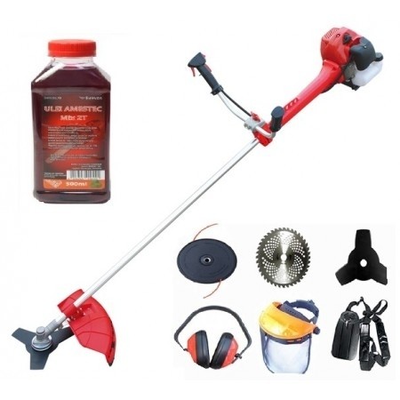 Motocoasa CAMPION GT 4500, 6 cp, 5 accesorii + Ulei de Amestec 
