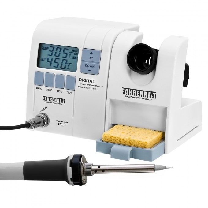 Statie de lipit, Digitala, cu afisaj, 230V, 50W, 150-450 °C