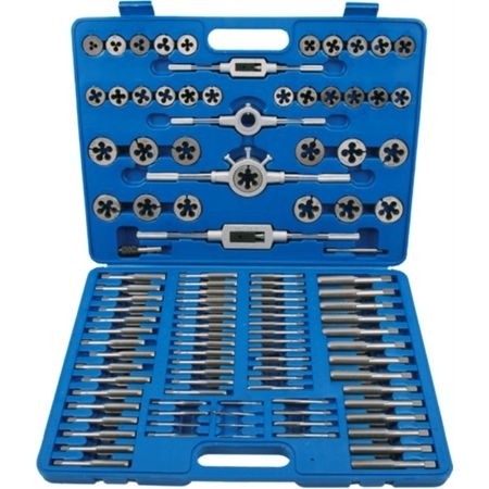 Trusa metrica profesionala filiere si tarozi, 110 piese