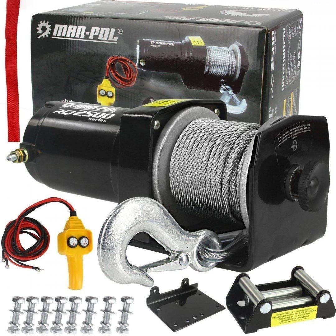 TROLIU VINCI ELECTRIC 12V PENTRU QUAD ATV BARCI 2500LBS 