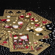 Set carti plastic, whist, septica, poker, Golden Edition