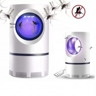 Promotie 1+1 Lampa UV anti insecte, USB, cu ventilator, pentru interior