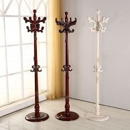 Cuier metalic tip pom pentru haine, aspect retro cu suport pentru pălării si eșarfe