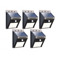 Oferta Set 5 lampi 20 led smd cu senzor de lumina