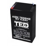 ACUMULATOR 6V 4.2AH