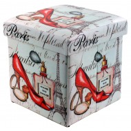 Taburet - cutie depozitare Paris