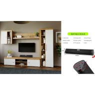 Soundbar Bluetooth Stereo, Incarcare USB, Slot Card, Aux, 2x5W, A15