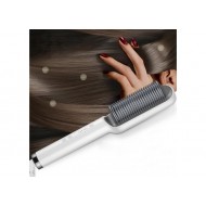 Perie ceramica electrica pentru indreptarea parului, 6 trepte de incalzire, HQT-909B
