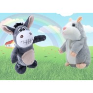 Pachet 2 jucarii interactive, Magarus si Hamster vorbitor