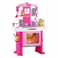 Bucatarie pentru copii de jucarie, Efecte Luminoase si Muzicale, Happy Chef