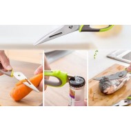 Foarfeca Multifunctionala 10in1 cu suport