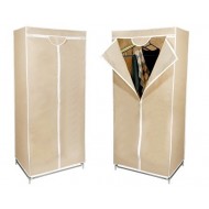 Dulap textil pentru haine, cu husa de protectie