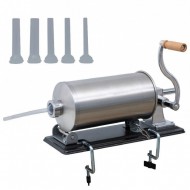 Masina de facut carnati, capacitate 5.5 kg, 5 accesorii incluse