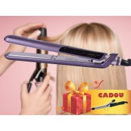 Oferta Limitata! Placa de indreptat parul + Ondulator de par Cadou