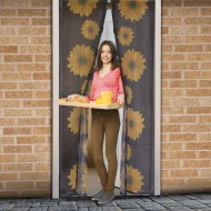 Perdea anti-insecte pentru usa, inchidere magnetica, 100x210 cm