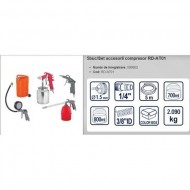 Set profesional accesorii compresor aer comprimat pistol aer, ulei, sablare, vopsire
