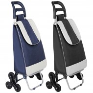 Carucior pliabil cu 3 roti pentru cumparaturi