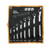 Set 8 chei inelare cu cot si husa organizator