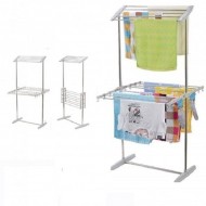 Uscator multifunctional dublu-etajat pentru haine
