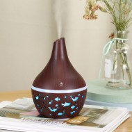 Pachet pentru aromaterapie, difuzor cu 7 culori ambientale + ulei esential CADOU