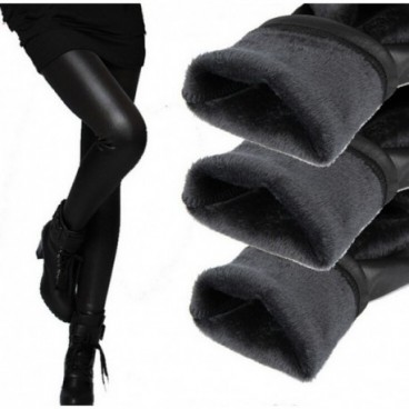 Colanti imitatie piele imblaniti